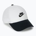 Șapcă Nike Club Unstructured Futura Wash white/black/black