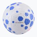 Minge de fotbal Nike Academy white/racer blue/pink blast mărimea 5 2