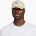 Șapcă Nike Club Unstructured Futura Wash light khaki/sapphire