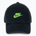 Șapcă Nike Club Unstructured Futura Wash black/mean green 2