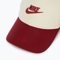 Șapcă Nike Club Unstructured Futura Wash light khaki/team crimson/team crimson 3