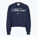Bluză pentru femei Nike Court Collection French Terry Crew Neck midnight navy/sail 4