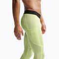 Colanți de antrenament pentru bărbați Nike Pro Dri-Fit Tight Fitness light liquid lime/black 4