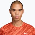 Tricou de tenis pentru bărbați Nike Court Dri-Fit Victory Print turf orange/white 3