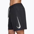 Pantaloni scurți de antrenament pentru bărbați Nike Form Dri-Fit GFX 7" black/white 3