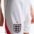Pantaloni scurți de fotbal pentru copii Nike England 2026 Stadium Home white/speed red/obsidian/obsidian 4