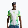 Tricou de fotbal pentru bărbați Nike Nigeria 2026 Stadium Away white/green glow/black