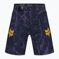 Pantaloni scurți de ciclism pentru copii Fox Racing Ranger Image Print Jr plum