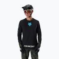 Longsleeve de ciclism pentru bărbați Fox Racing Defend Thermal Lunar black