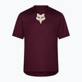 Tricou de ciclism pentru bărbați Fox Racing Ranger Fox Head SS dark maroon 5
