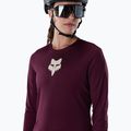 Longsleeve de ciclism pentru femei Fox Racing Ranger Fox Head LS dark maroon 3