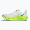 Încălțăminte de alergare pentru bărbați  HOKA Mach 6 white/neon lime 3