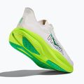 Încălțăminte de alergare pentru bărbați  HOKA Mach 6 white/neon lime 5