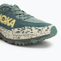 Pantofi de alergare bărbați HOKA Speedgoat 6 Wide verde mușchi/gri asfalt 7
