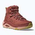 Încălțăminte de trekking pentru femei HOKA Kaha 3 GTX rouge/rose latte 8
