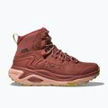 Încălțăminte de trekking pentru femei HOKA Kaha 3 GTX rouge/rose latte 9