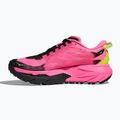 Pantofi de alergare pentru bărbați HOKA Mafate 5 neon roz/negru 3