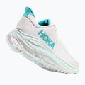 Încălțăminte de alergare pentru femei HOKA Clifton 10 white/electric rose 4