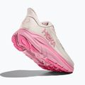 Încălțăminte de alergare pentru femei HOKA Clifton 10 Wide rose cream/dried rose 5