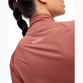 Hanorac de alergare damă HOKA GlideTech Quarter Zip rouge 5