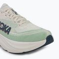 Încălțăminte de alergare pentru femei HOKA Skyflow alabaster/vintage green 7