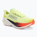 Încălțăminte de alergare pentru femei Hoka Mach X 3 neon yuzu/squid ink