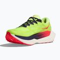 Încălțăminte de alergare pentru bărbați HOKA Rocket X Trail neon Yuzu/neon flame 2