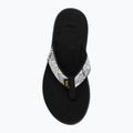 Șlapi pentru femei Teva Voya enchanted forest black/white 5