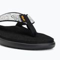 Șlapi pentru femei Teva Voya enchanted forest black/white 7