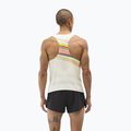 Tricou de alergare pentru bărbați HOKA Race Day Singlet alabaster flare 3