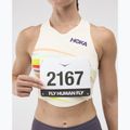 Top de antrenament HOKA Race Day Crop alabaster flare 9