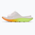 Șlapi HOKA Ora Recovery Slide 3 white/neon yuzu 3