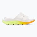 Șlapi HOKA Ora Recovery Slide 3 white/neon yuzu 2