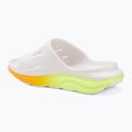Șlapi HOKA Ora Recovery Slide 3 white/neon yuzu 3