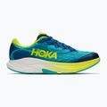 Încălțăminte de alergare pentru copii HOKA Rincon 4 electric aqua/neon hoka citrus 2