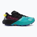 Încălțăminte de alergare pentru femei HOKA Speedgoat 7 black/electric aqua 2