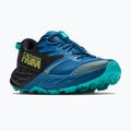 Încălțăminte de alergare pentru copii HOKA Speedgoat 7 black/night glow blue