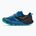 Încălțăminte de alergare pentru copii HOKA Speedgoat 7 black/night glow blue 3