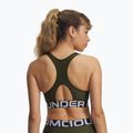 Sutien de antrenament Under Armour HG Authentics Mid Branded expedition green/white 2