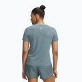 Tricou de alergare pentru femei Under Armour Launch jasper blue/reflective 2