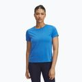 Tricou de alergare pentru femei Under Armour Launch albastru atlantis/reflectorizant