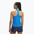 Tricou de alergare pentru femei Under Armour Launch Singlet blue atlantis/reflective 2