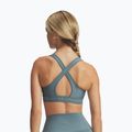 Sutien de antrenament Under Armour Crossback Mid jasper blue/serpentine 2