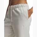 Pantaloni de antrenament pentru femei Under Armour Icon Vida Fleece summit white/summit white 4