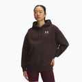 Hanorac damă Under Armour Icon Fleece Hoodie kona brown/white