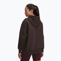 Hanorac damă Under Armour Icon Fleece Hoodie kona brown/white 2