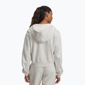Bluză de antrenament pentru femei Under Armour Icon Vida Fleece FZ summit white/summit white 2