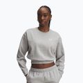 Hanorac pentru femei Under Armour Rival Fleece Piped Crew mod gray light heather/white