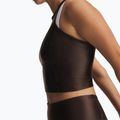 Top de antrenament pentru femei Under Armour Motion Shine Tank kona brown/black 3