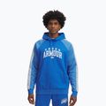 Hanorac pentru bărbați  Under Armour Rival Fleece Colorblock Hoodie blue atlantis/white